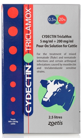 Cydectin Triclamox Pour On 